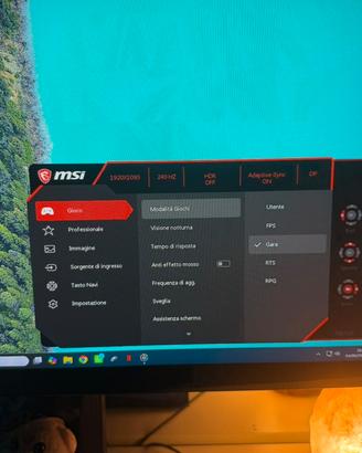 Msi 240hz esports gaming