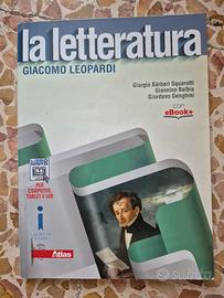 Libro La Letteratura Giacomo Leopardi