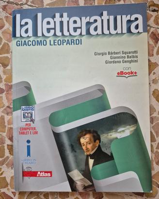 Libro La Letteratura Giacomo Leopardi