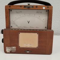 Raro Voltmetro d’Epoca S.E.B. Milano
