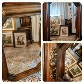 SPECCHIO GEOMETRICO VINTAGE 