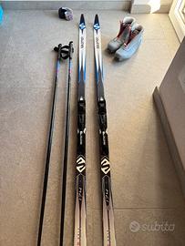 Set sci di fondo tecnica classica