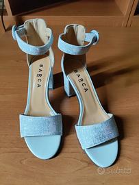 Sandali argento Barca