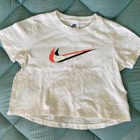 T-shirt bianca Nike bambine 10-12 anni