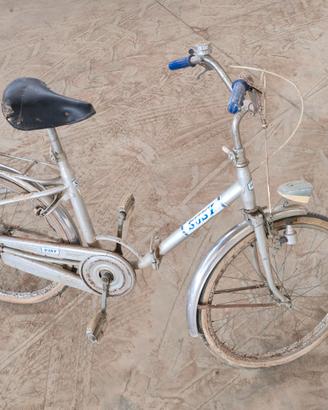 bici bicicletta pieghevole tipo graziella 