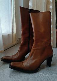 Stivali in vera pelle 