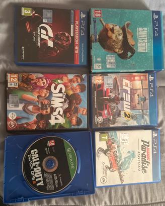 Giochi PS4/Xboxone e pc