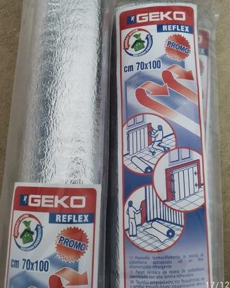 Geko Pannello Termo riflettente alluminio argento