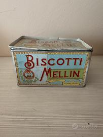 scatola biscotti mellin antica