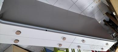 letto singolo con cassettiera cassetti