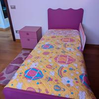 Cameretta bimba (letto-comodino-materasso)