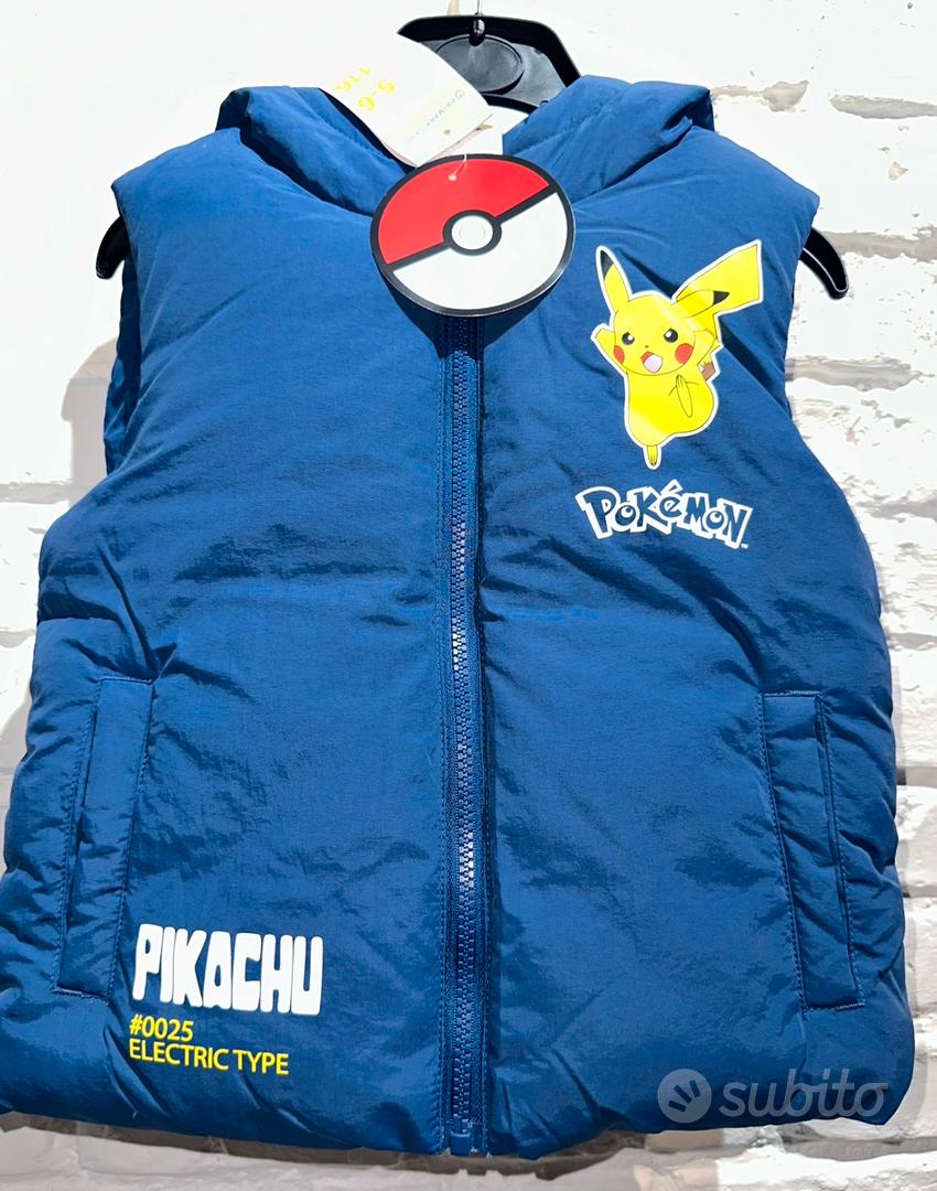 Vestaglia In Pile Per Bambini Con Cappuccio - Motivo Pikachu Pok&eacute;mon, Morbida E Calda