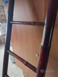Scala bambù etnico da arredo 