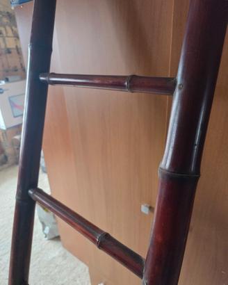 Scala bambù etnico da arredo 