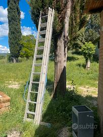 Scala telescopica in alluminio