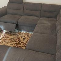 Divano letto con poltrona relax