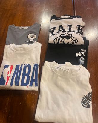 LOTTO T SHIRT bimbo anni 8 manica lunga