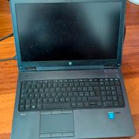 pc portatile gaming HP ZBook 15. workstation porta