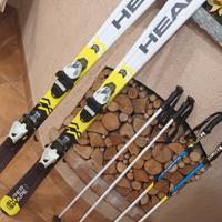 Sci da discesa bambino + scarponi