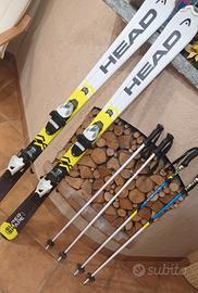 Sci da discesa bambino + scarponi