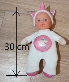bambolotto unicorno parlante Baby Sunki