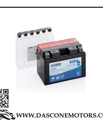 Batteria ETZ14-BS Sigillata AGM