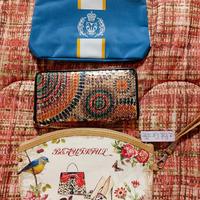 Lotto 3 portafogli, pochette nuovi Breeze