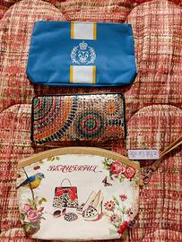 Lotto 3 portafogli, pochette nuovi Breeze