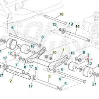 SILENTBLOCK BIELLETTA APRILIA SCARABEO LEONARDO RO