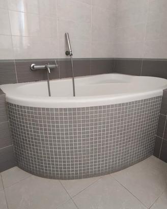 Vasca da bagno angolare 150x100cm