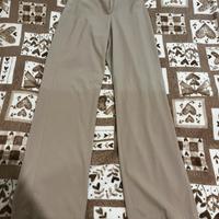 pantaloni morbini eleganti beige