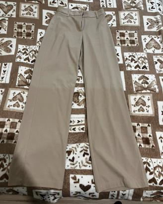 pantaloni morbini eleganti beige