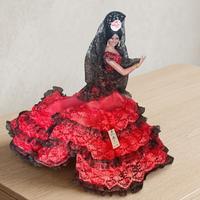 Bambola ballerina di flamenco Marin Chiclana cm.32