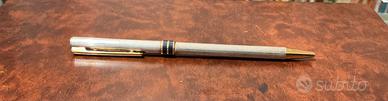 Penna a sfera vintage AURORA MARCO POLO - Argento