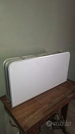 Tavolino da campeggio pieghevole con 4 sgabelli in