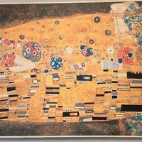 Quadro Stampa su tela "Il Bacio" di Klimt 200 x 10