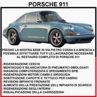 TOP RICAMBI RESTAURO COMPLETO per porsche 911