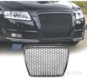 GRIGLIA AUDI A6 4F 08-11 LOOK RS6 NERA