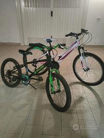 Bicicletta bimba 24" e bimbo 20"