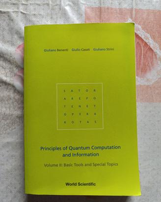 Principles of Quantum computation and information