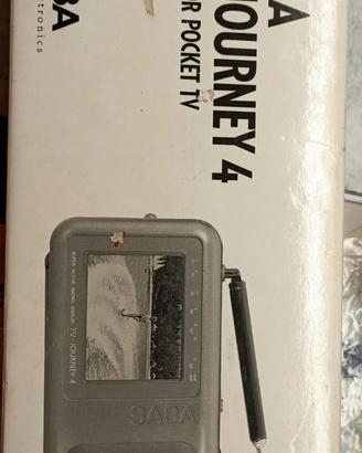 TV portatile vintage Saba