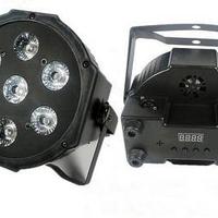 SLIM PAR LED 7x18 Watt CREE rgbw UV 6in1