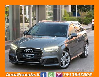 Audi A3 SPB 1.6 Tdi S-Line 115cv S-tronic NAVI LED