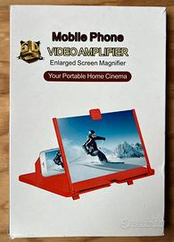 Mobile phone video amplifier enlarge screen