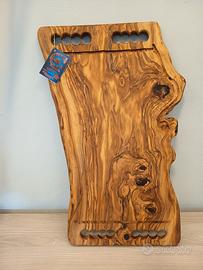 taglieri in splendidi olivo artigianali 