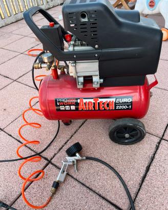 Compressore 24L 8Bar funzionante