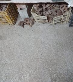 Lotto farfalle morsetti,ferro per armatura murali