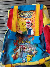 zaino pokemon acchiappali tutti ! vintage