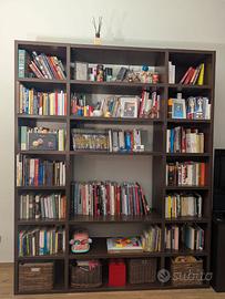 Libreria in Teak scuro