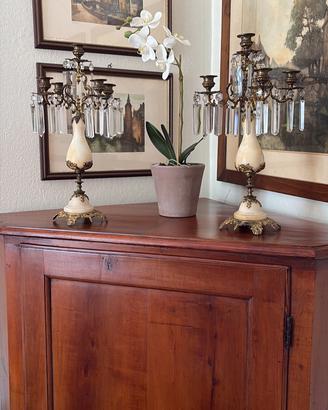 Coppia candelabri
